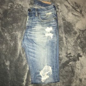 Hollister Men's Distressed Skinny Jeans Size 32x32